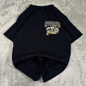 Sturgis Motorcycle Rally 2025 Graphic T Shirt Biker Heavy Cotton Black Men’s S